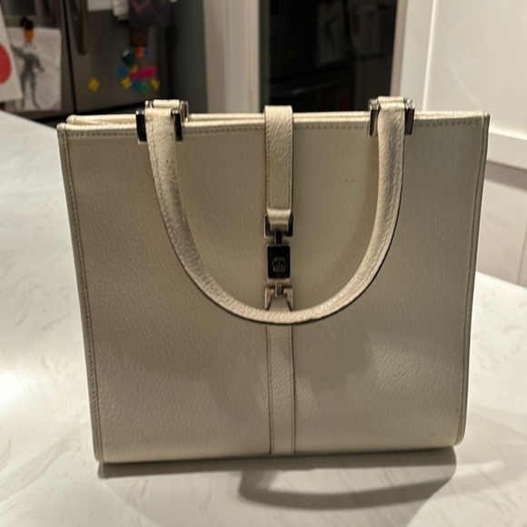 Gucci Handbags - Vintage Gucci Piston Lock Jackie Mini Bag